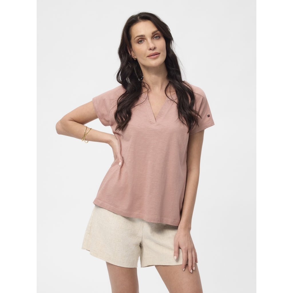 Redgreen Women Charlot Tee Short Sleeve Tee Rose