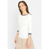 Sea Ranch Charlotte Long Sleeve Tee Long Sleeve Tee White