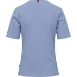 Redgreen Women Cherisa T-shirt Short Sleeve Tee 061 Sky blue