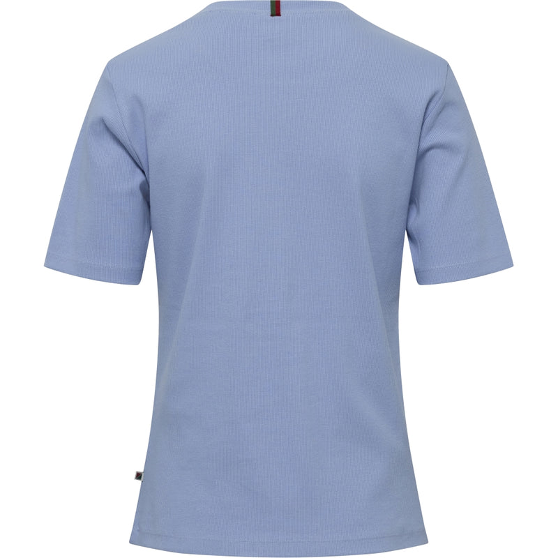 Redgreen Women Cherisa T-shirt Short Sleeve Tee 061 Sky blue