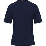 Redgreen Women Cherisa T-shirt Short Sleeve Tee 068 Navy