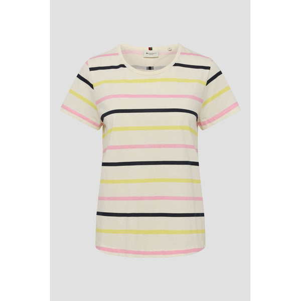 Redgreen Women Chris T-shirt Short Sleeve Tee 141 Rose Stripe