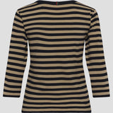 Redgreen Women Christelle Long Sleeve Tee Long Sleeve Tee 124 Mid Sand Stripe