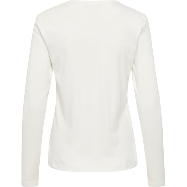 Redgreen Women Ciljla Long Sleeve T-shirt Long Sleeve Tee White
