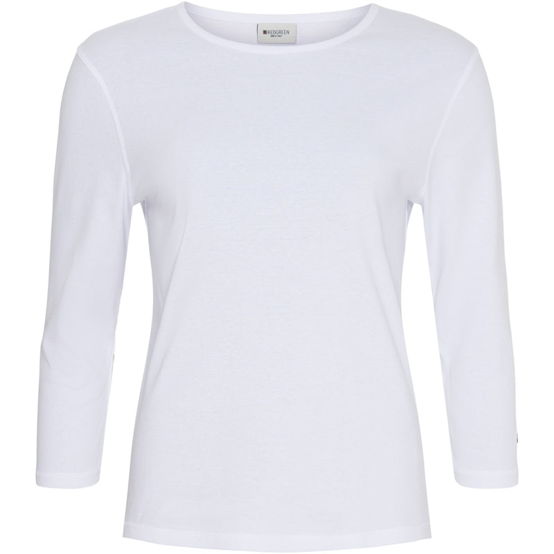 Redgreen Women Clarissa Long Sleeve Tee Long Sleeve Tee White