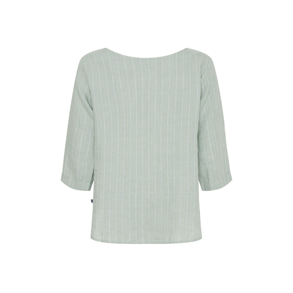 Sea Ranch Corrie Aqua Blue Blouse Aqua Blue