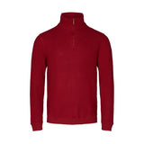 Sea Ranch Cromwell 3XL-4XL Half Zip Sweater Sweats Dark Red