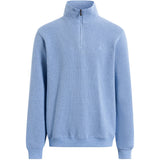 Sea Ranch Cromwell 3XL-4XL Half Zip Sweater Sweats Denim Melange