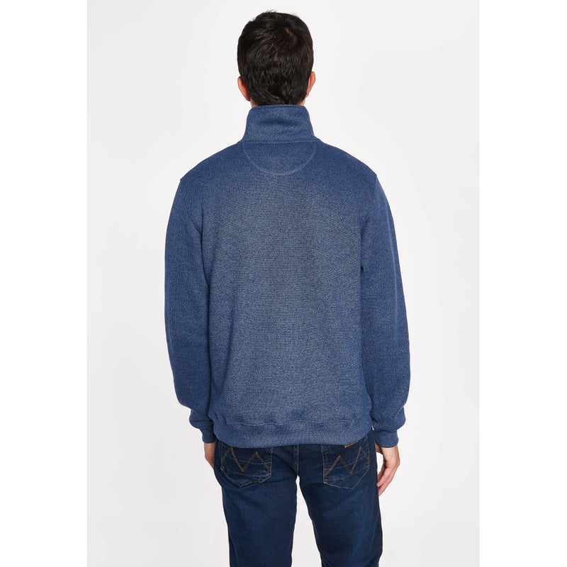 Sea Ranch Cromwell 3XL-4XL Half Zip Sweater Sweats Indigo