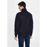 Sea Ranch Cromwell 3XL-4XL Half Zip Sweater Sweats Navy