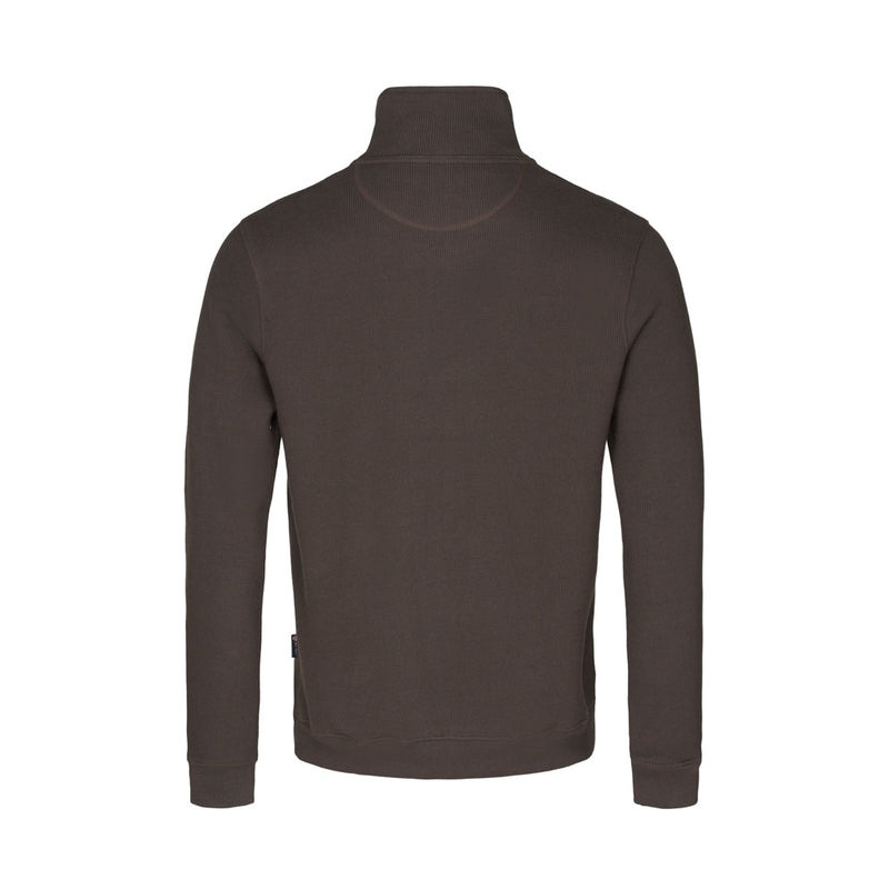 Sea Ranch Cromwell Long Sleeve Half Zip Sweater Sweats Dark Charcoal
