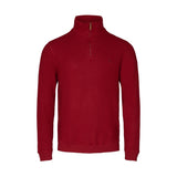 Sea Ranch Cromwell Long Sleeve Half Zip Sweater Sweats Dark Red