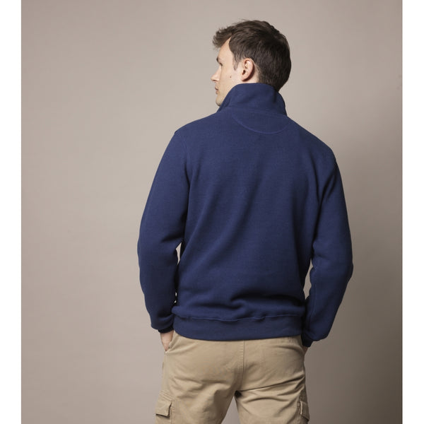 Sea Ranch Cromwell Long Sleeve Half Zip Sweater Sweats Royal Blue