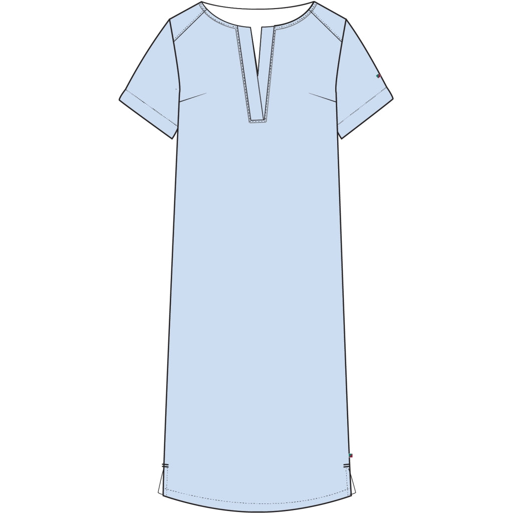 Redgreen Women Dahlia Dress Dresses / Shirts 462 Light Blue Melange