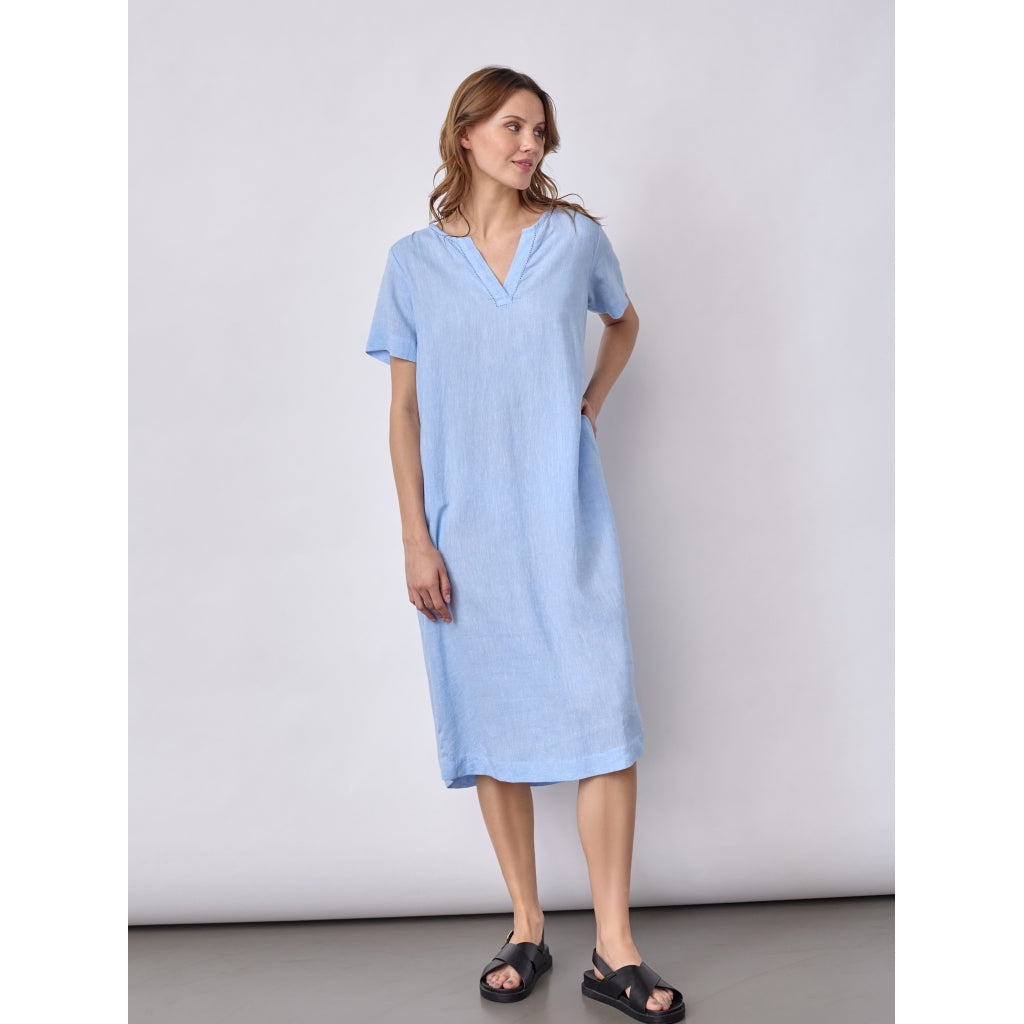 Redgreen Women Dahlia Dress Dresses / Shirts 462 Light Blue Melange