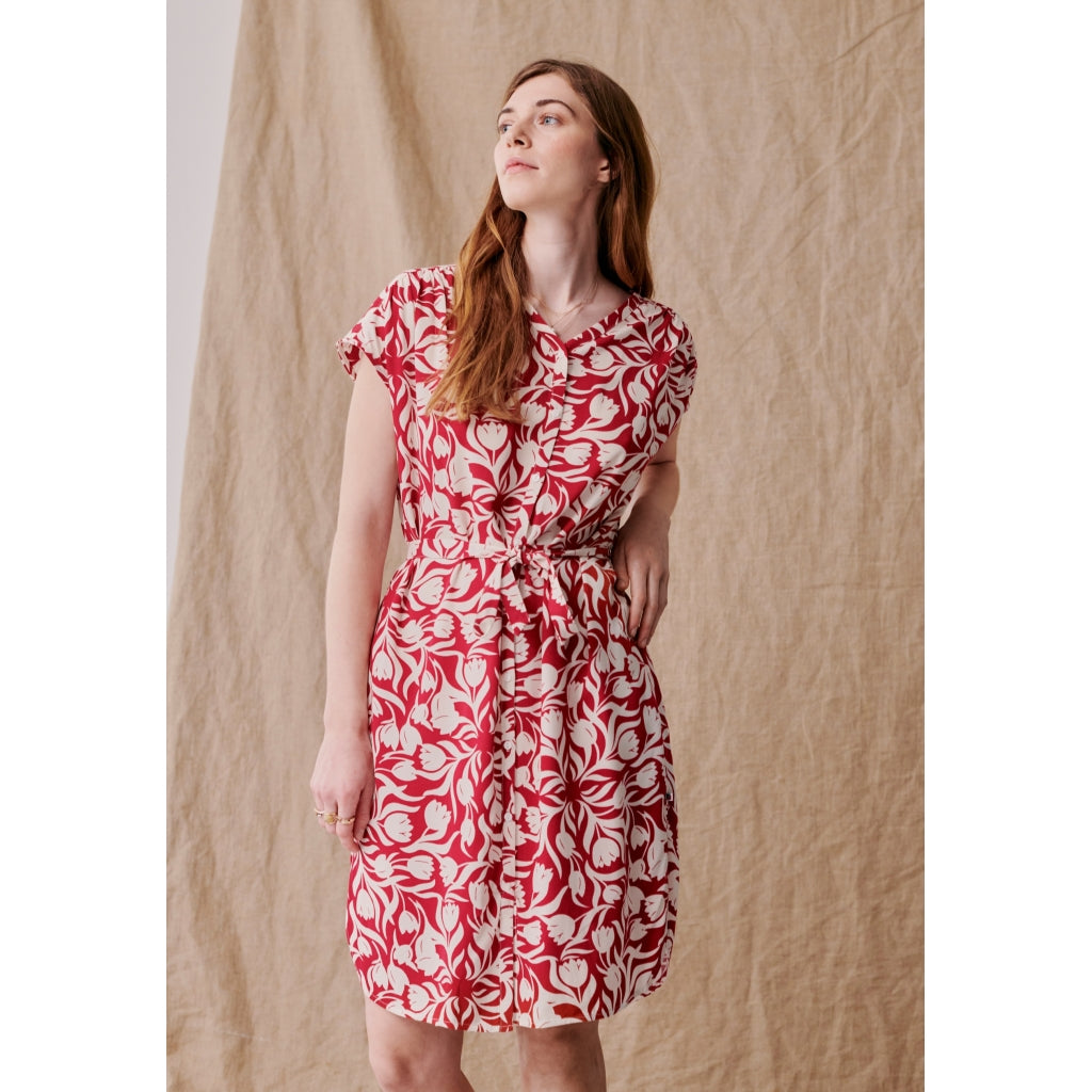 Redgreen Women Dorah Dress Dresses / Shirts 344 Red Pattern