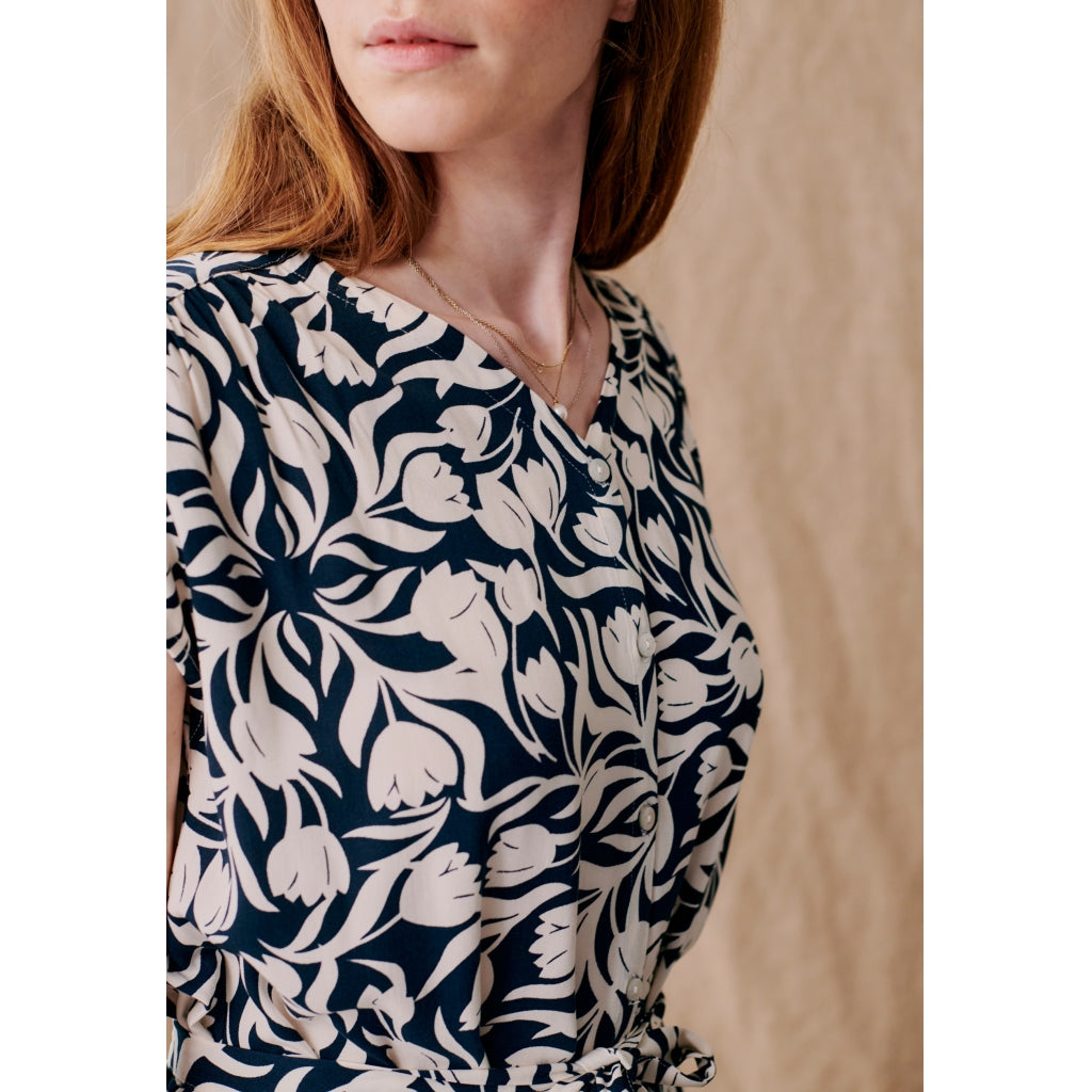 Redgreen Women Dorah Dress Dresses / Shirts 369 Dark Navy Pattern