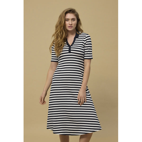 Redgreen Women Dorte Dress Dresses / Shirts 169 Dark Navy Stripe