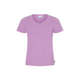 Sea Ranch Dorthea Organic Cotton V-Neck tee Short Sleeve Tee 3079 Violet