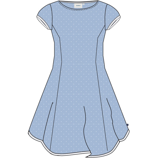 Sea Ranch Dot Dress Dresses / Shirts 4091 Cashmere Blue