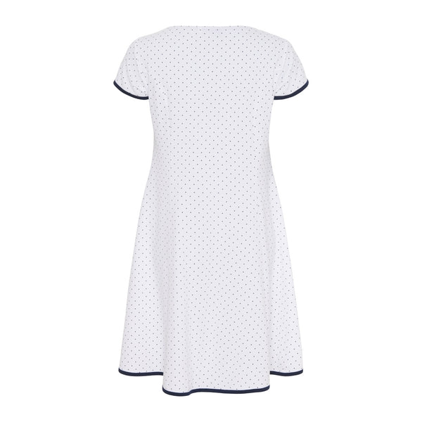 Sea Ranch Dot Dress Dresses / Shirts White