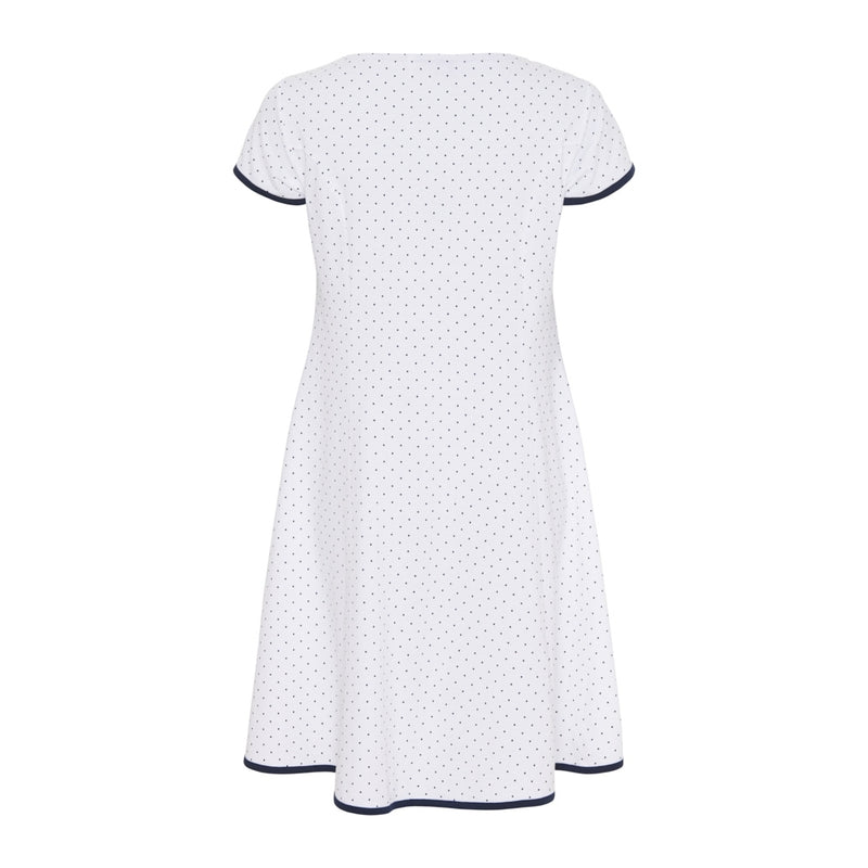 Sea Ranch Dot Dress Dresses / Shirts White