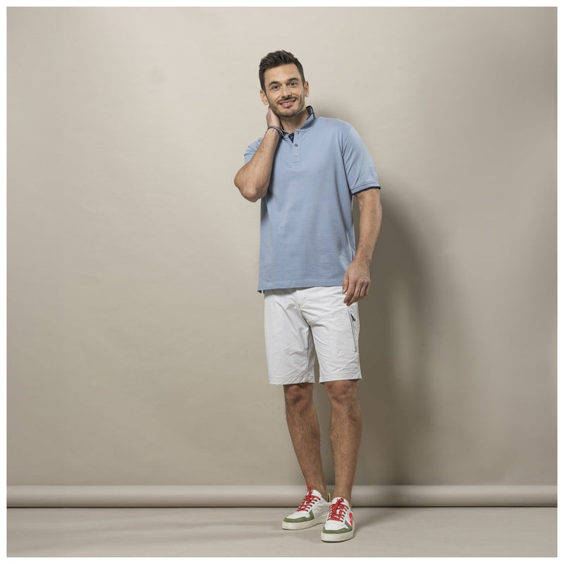 Sea Ranch Eik Polo Polo Shirts Dull Pastel Blue