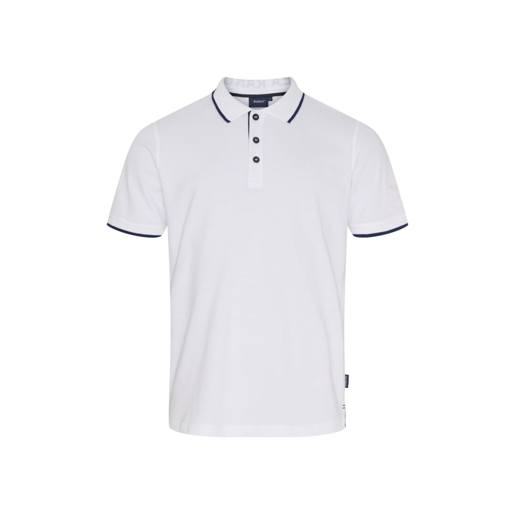 Sea Ranch Eik Polo Polo Shirts White