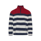 Sea Ranch Ejvind Half Zip Sweat Sweats 4177 SR Red/Pearl/SR Navy