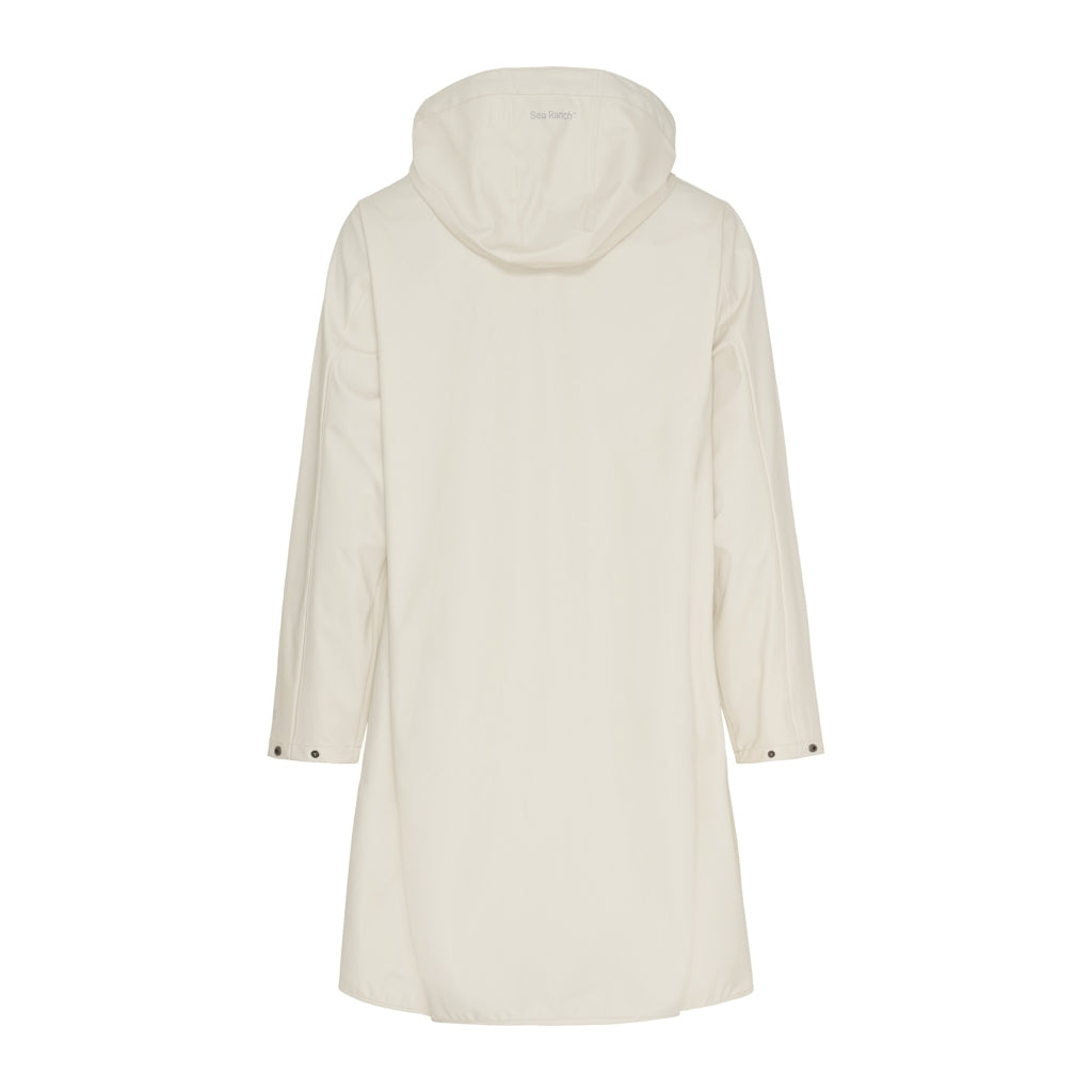 Sea Ranch Elice Rain Coat Jackets and Coats Off White