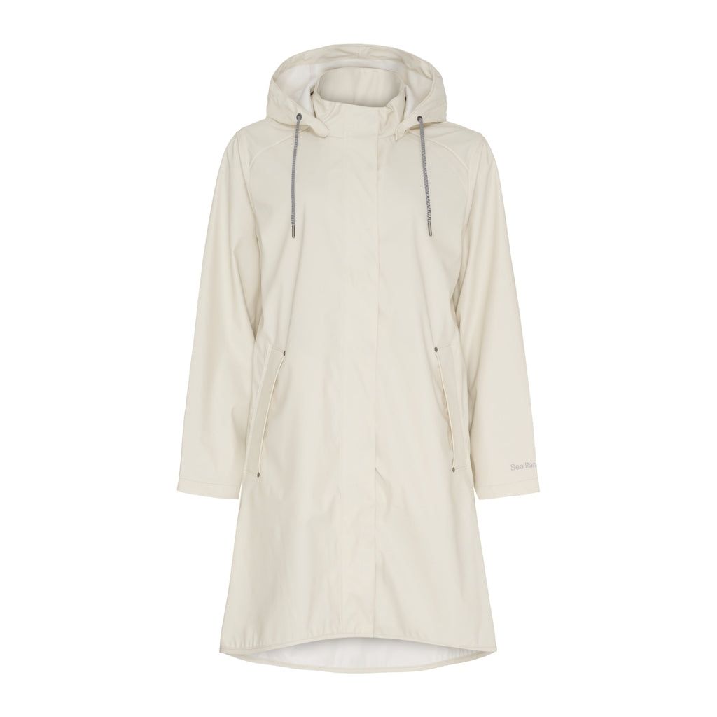 Sea Ranch Elice Rain Coat Jackets and Coats Off White