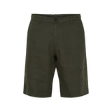 Sea Ranch Elo Linen Shorts Pants and Shorts Dark Olive Green