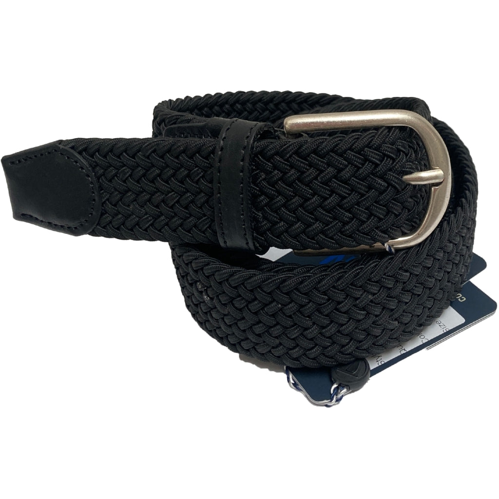 Sea Ranch Hall Braided Leather Belt Belts Black