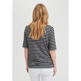 Redgreen Women Hedy kortærmet T-shirt Short Sleeve Tee 123 Sand Stripe