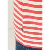 Redgreen Women Hedy kortærmet T-shirt Short Sleeve Tee 143 Light Red Stripe