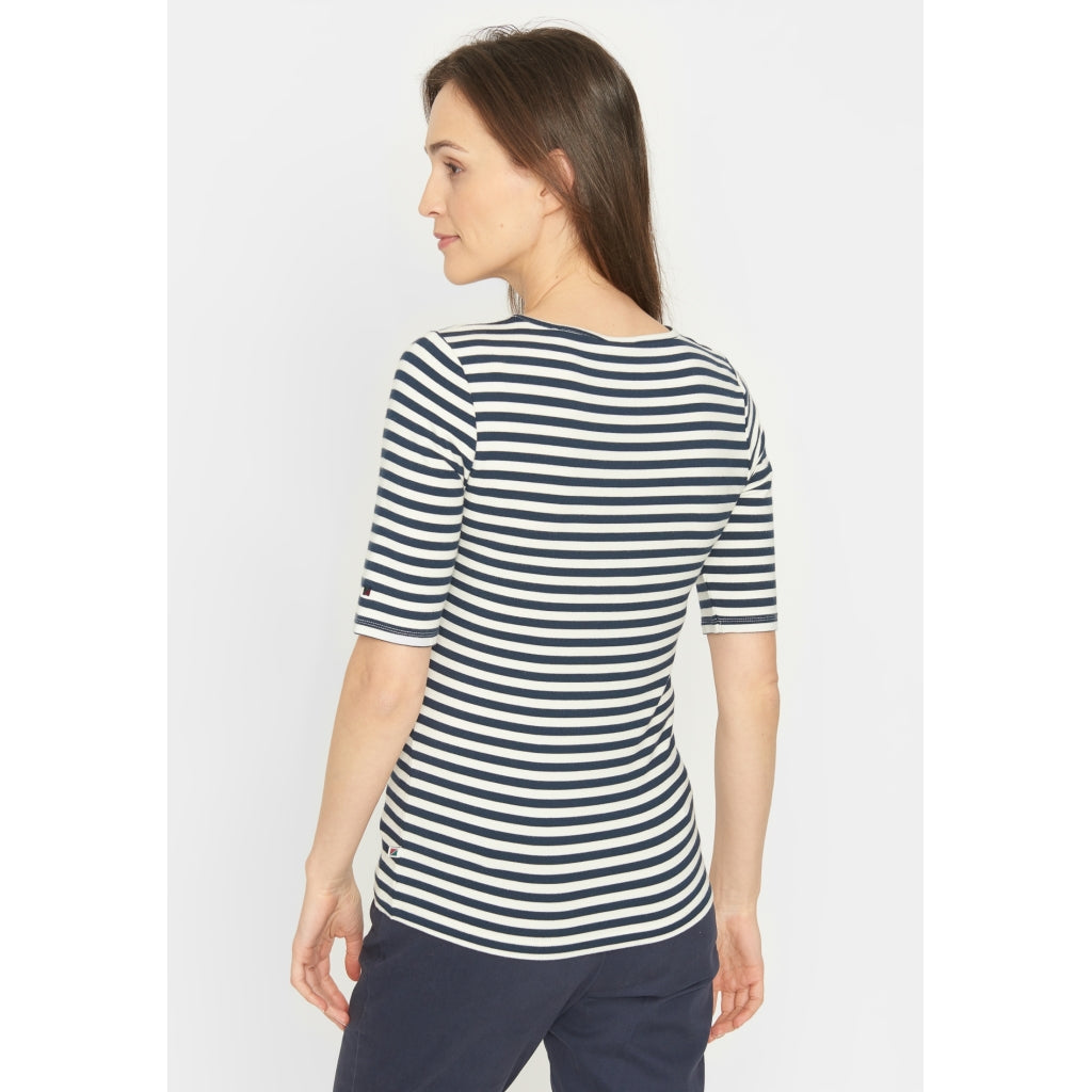 Redgreen Women Hedy kortærmet T-shirt Short Sleeve Tee 168 Navy Stripe