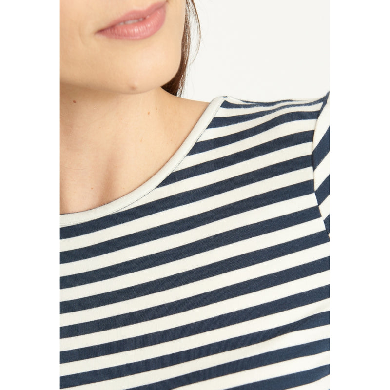 Redgreen Women Hedy kortærmet T-shirt Short Sleeve Tee 168 Navy Stripe