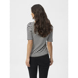 Redgreen Women Hedy kortærmet T-shirt Short Sleeve Tee 199 Black Stripe