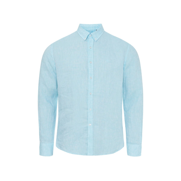 Sea Ranch Hyeres Long Sleeve Shirt Shirts Aqua Blue