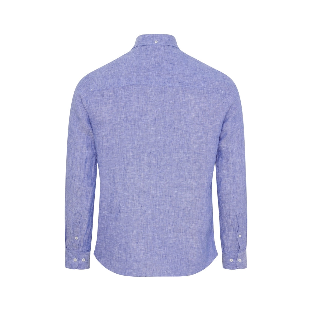 Sea Ranch Hyeres Long Sleeve Shirt Shirts White/Light Blue