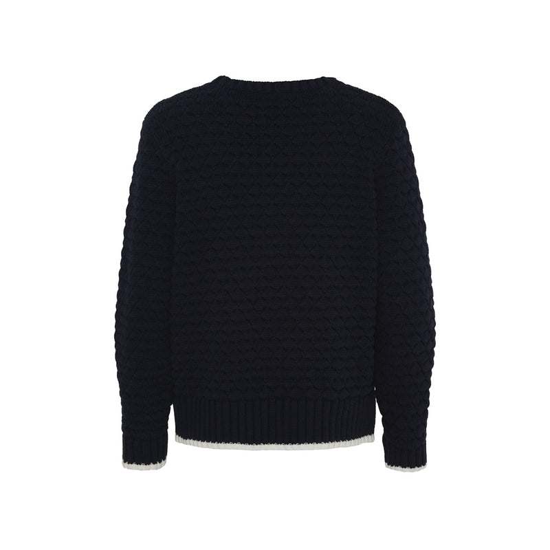 Sea Ranch Janey bubble Knit Knit SR Navy