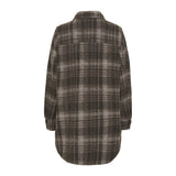 Sea Ranch Janice Overshirt Jackets and Coats Dark Brown