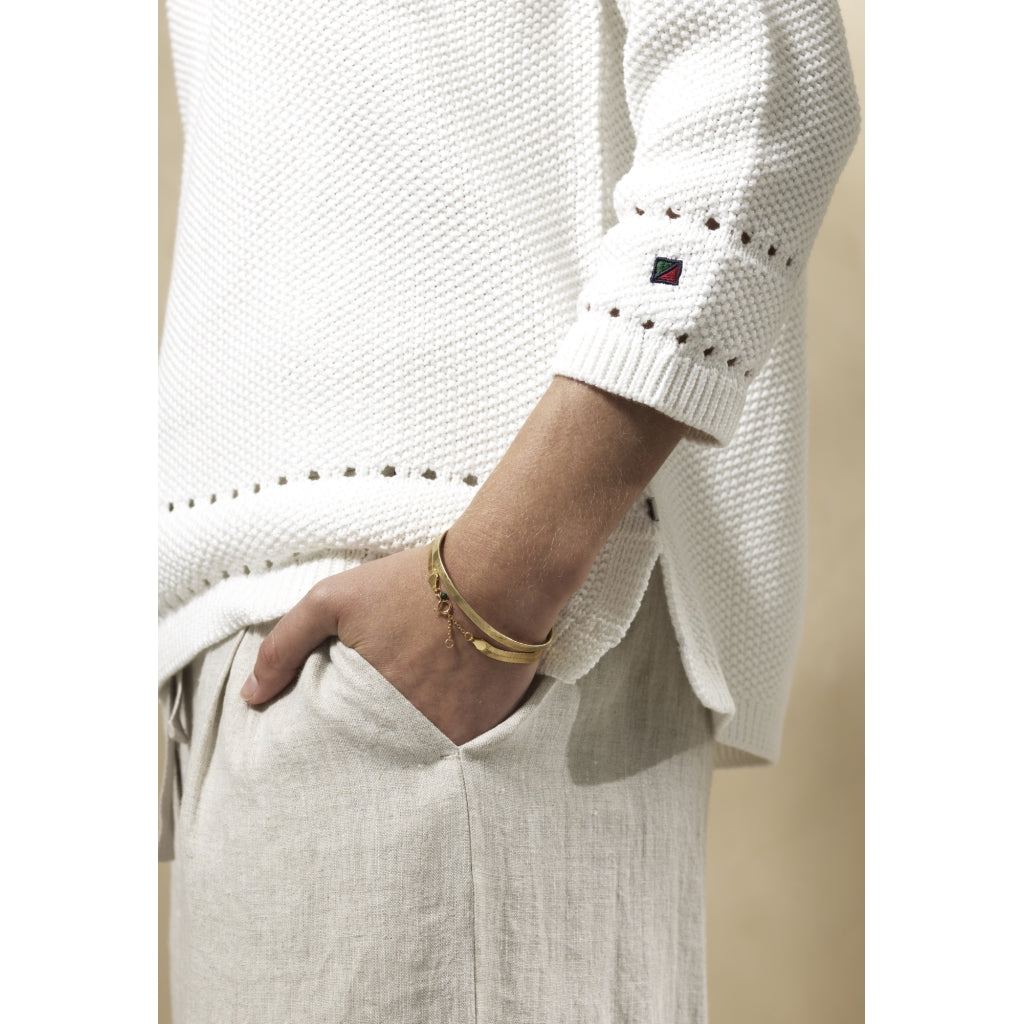 Redgreen Women Jeanet Knit Knit Off White