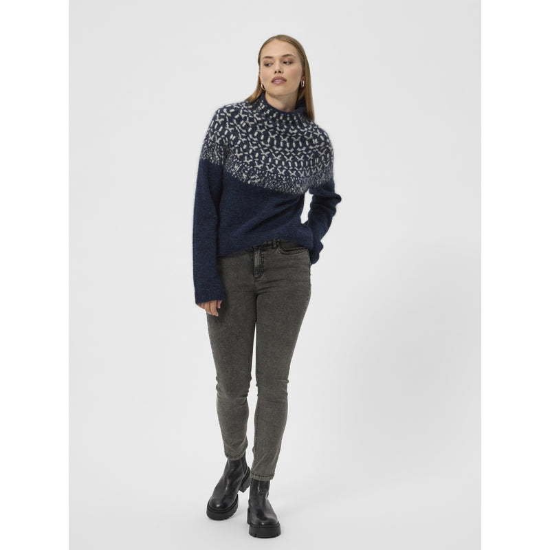 Redgreen Women Jesebel Knit Knit Navy Pattern