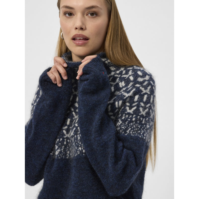 Redgreen Women Jesebel Knit Knit Navy Pattern