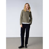 Redgreen Women Julia Knit Knit Olive Green Melange