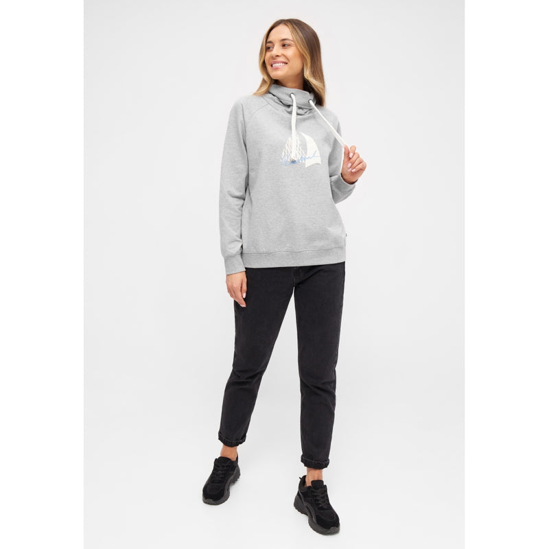 Sea Ranch Juliet Long Sleeve Sweat Sweats Grey Melange