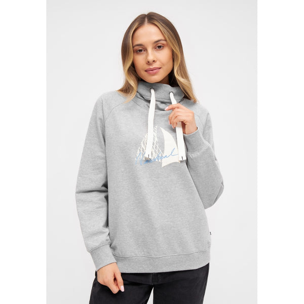 Sea Ranch Juliet Long Sleeve Sweat Sweats Grey Melange