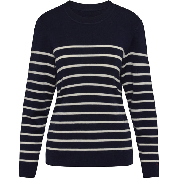 Redgreen Women Kirsty Knit Knit 169 Dark Navy Stripe