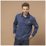 Sea Ranch Klaes Rugby Long Sleeve Tee Blue